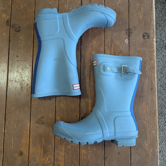Hunter Shoes - Hunter Blue Rain Boots